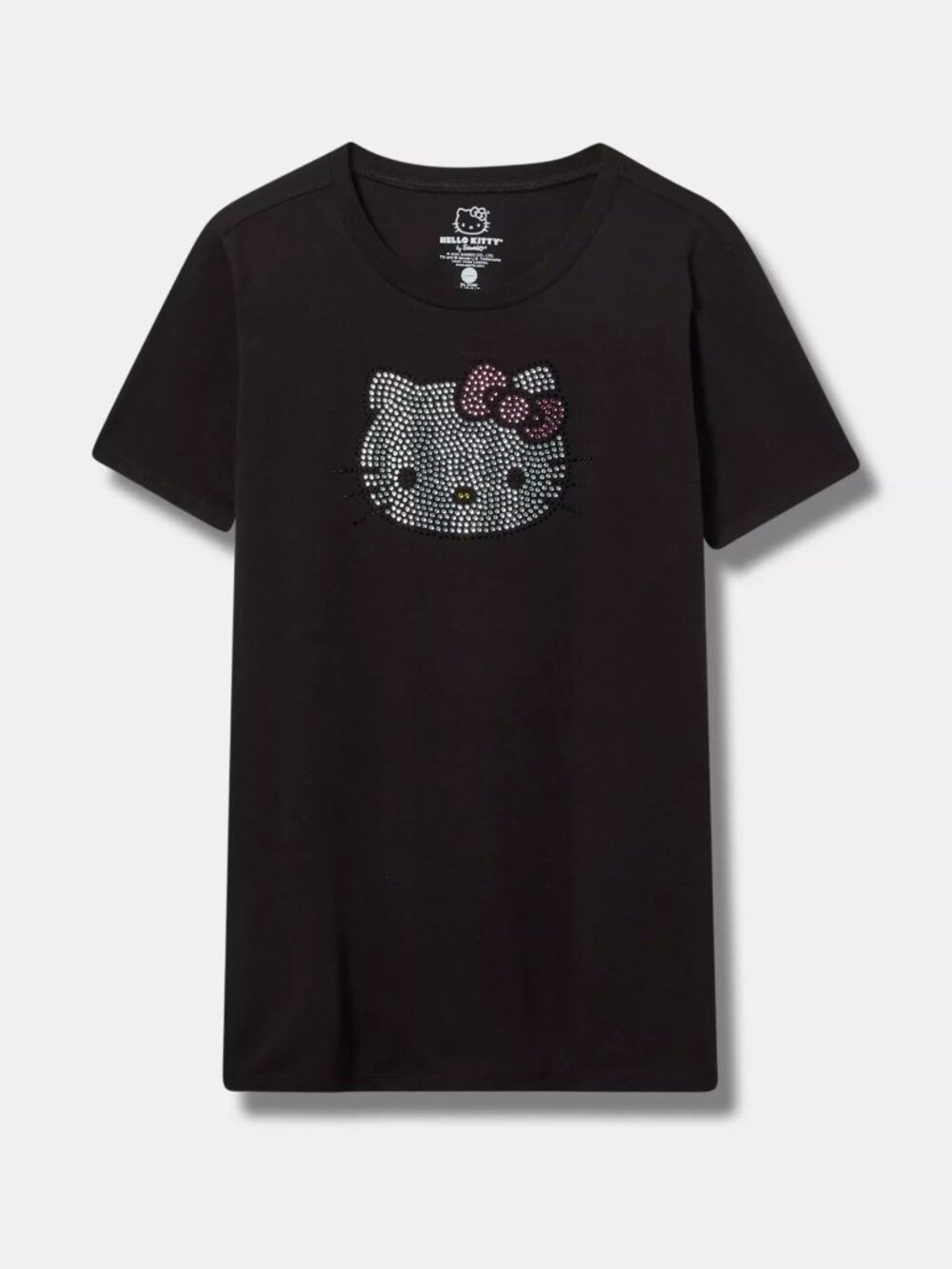Torrid Sanrio Hello Kitty Classic Fit Cotton Rhinestone Crew Tee 4/4X NWT